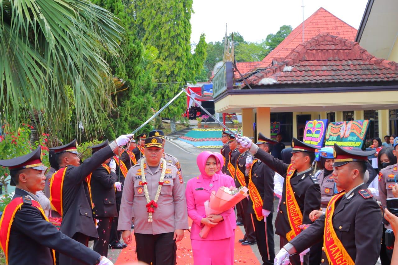 Polres Tanggamus Gelar Pisah Sambut Kapolres