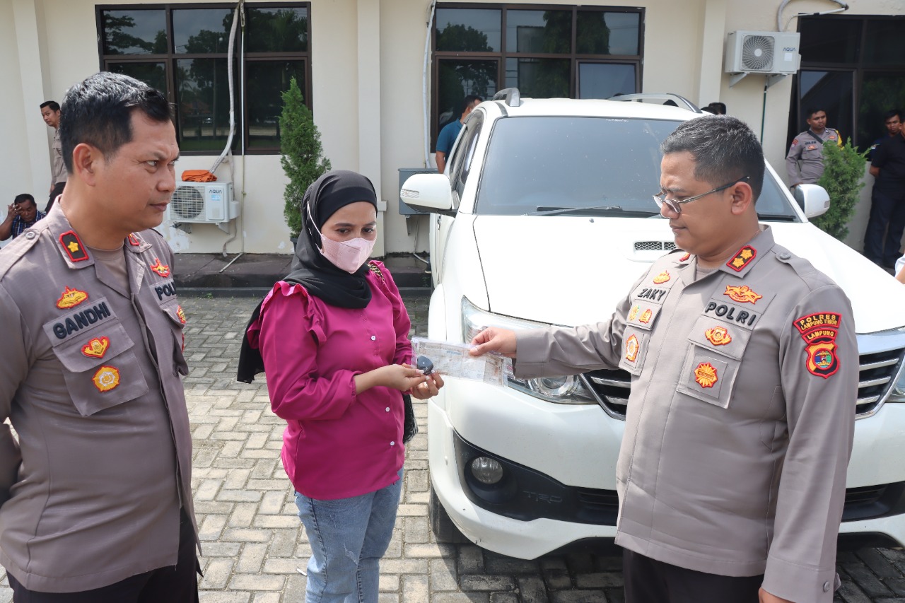 “Terima Kasih Pak Polisi Mobil Saya Telah Kembali”