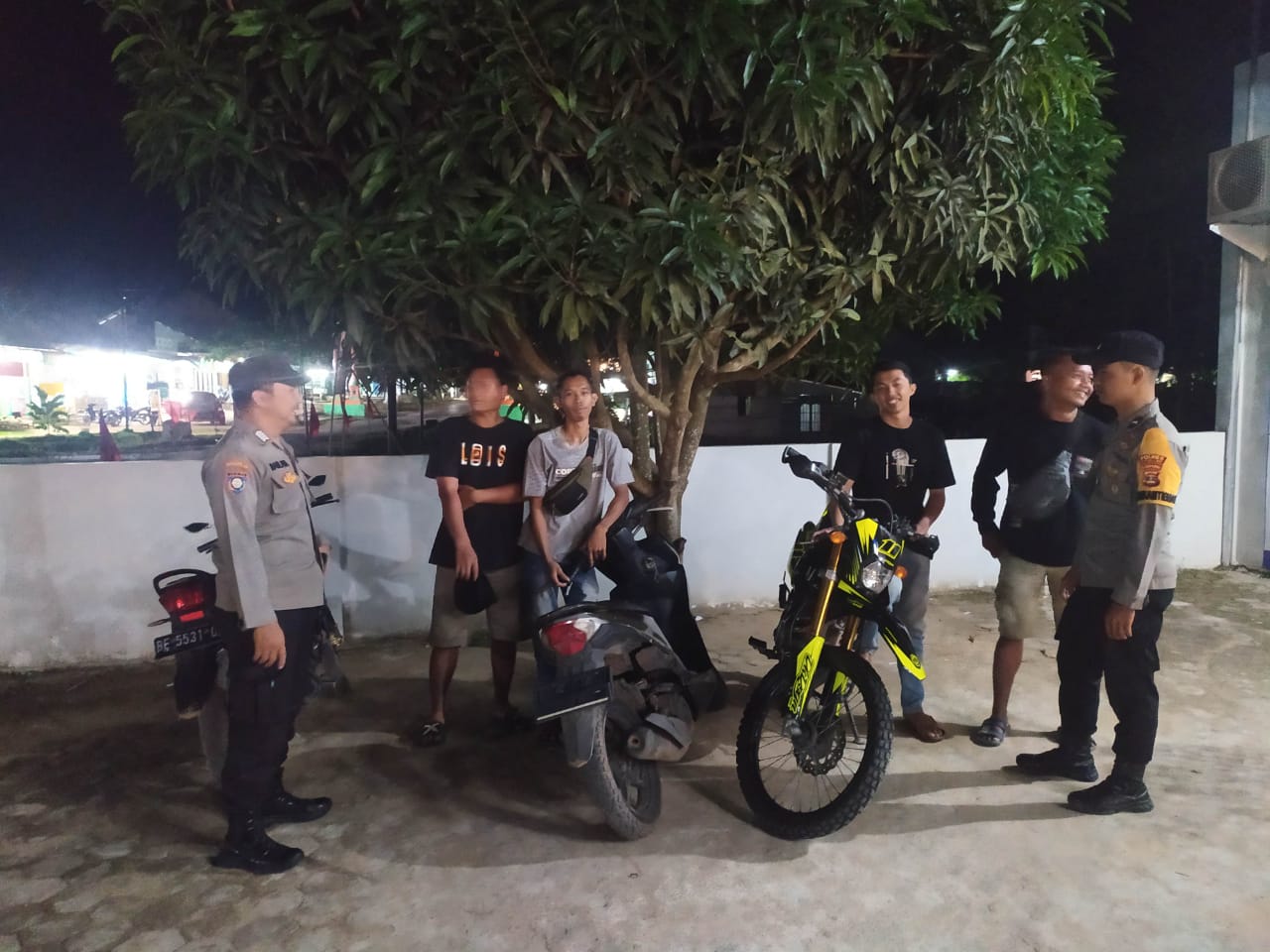 Cegah Aksi Pencurian, Polsek Gunung Agung Tingkatkan Patroli Hingga Dini Hari