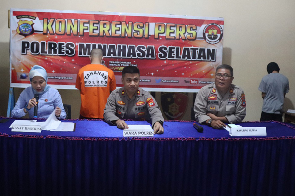 Dua dari Tiga Terduga Pelaku Pencabulan di Ranoyapo Minahasa Selatan Menyerahkan Diri ke Polisi
