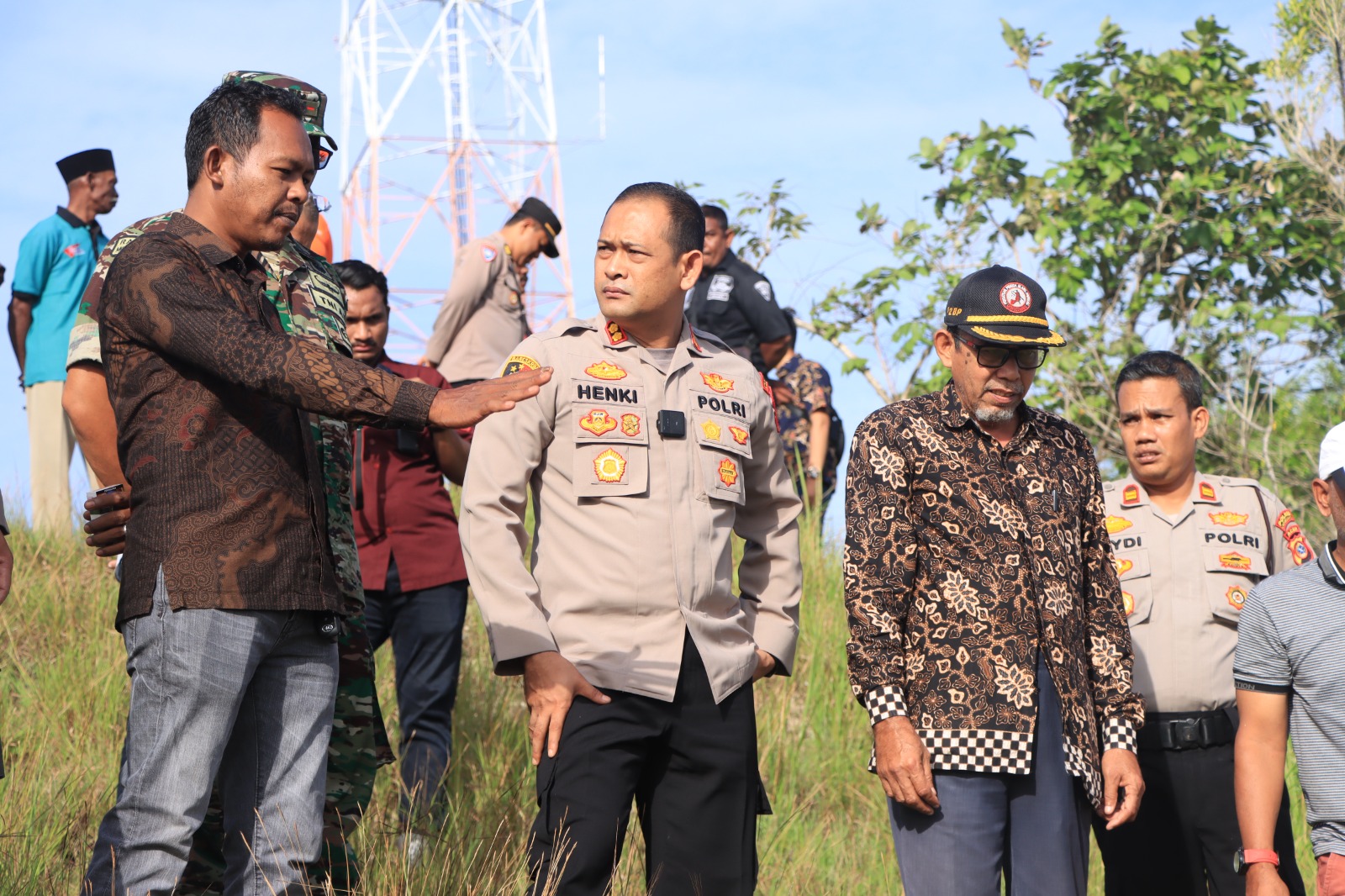 Jumat Curhat, Kapolres Lhokseumawe Dengarkan Keluhan Warga Blang Panyang Terkait Karhutla