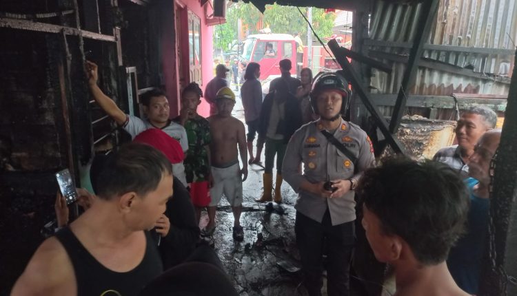 Akibat Gempa, Satu Rumah Kos Di Papua Dilalap Si Jago Merah