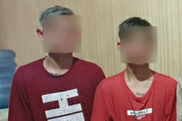 Tim ROTR Polresta Manado Tangkap 2 Terduga Pelaku Perusakan Mobil di Tanjung Batu