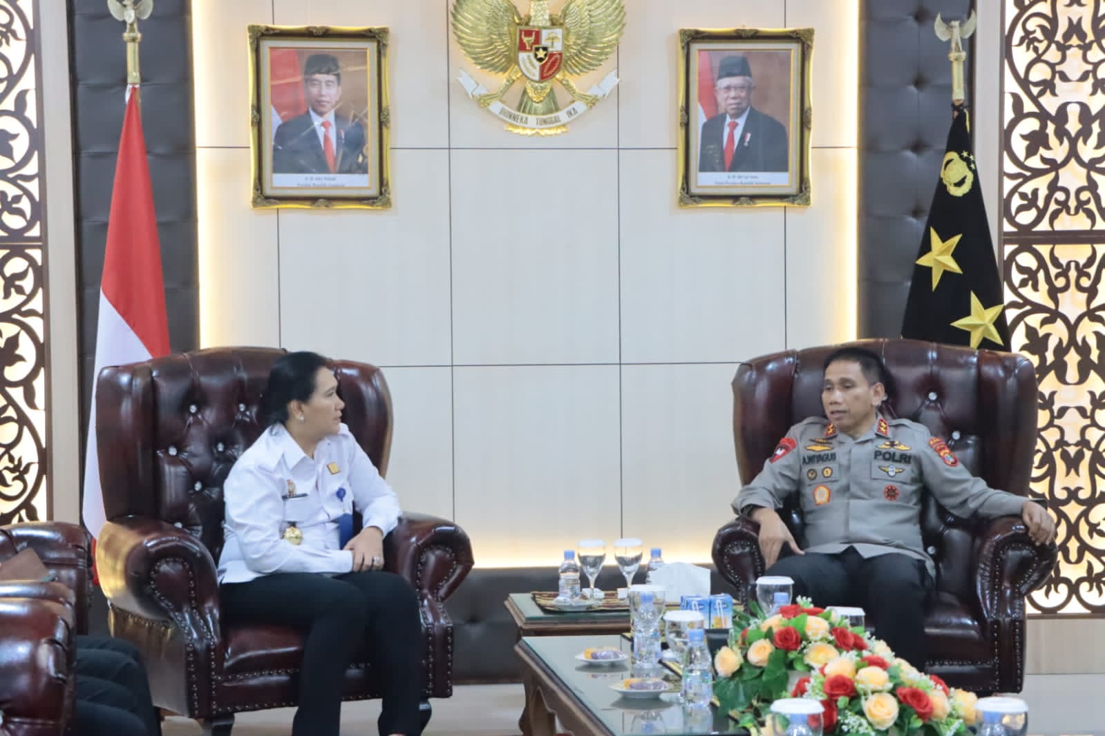 Kapolda Lampung Terima Audensi Kalapas Kelas II A Bandar Lampung