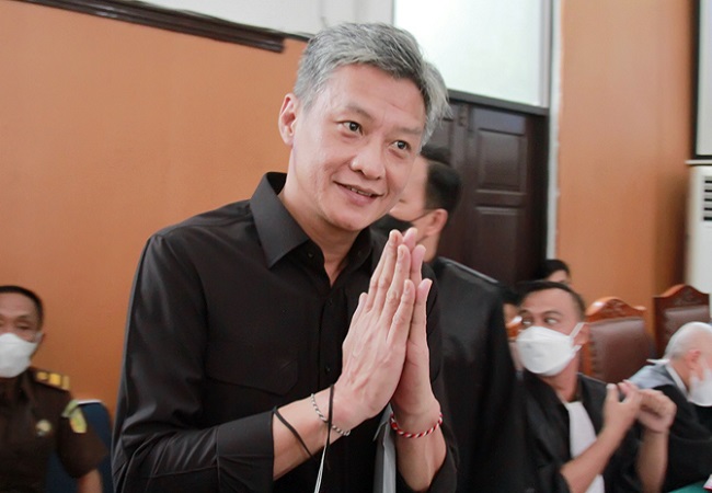 Hendra Kurniawan divonis Tiga Tahun Penjara