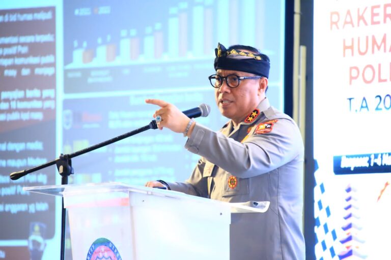 Penutupan Rakernis Humas Polri 2023, Kadiv Humas Sampaikan Arahan