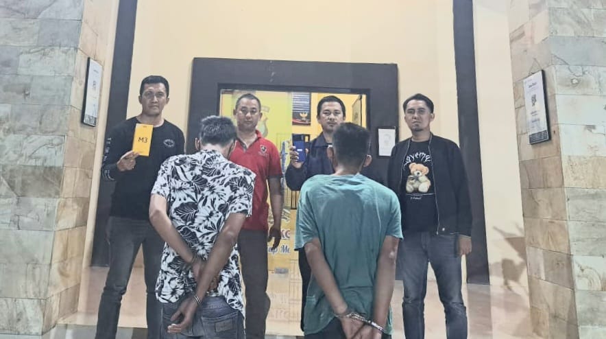 Diduga Pelaku Curas Jambret Dan Atau Penadah HP Curian Dibekuk Polsek Kota Agung