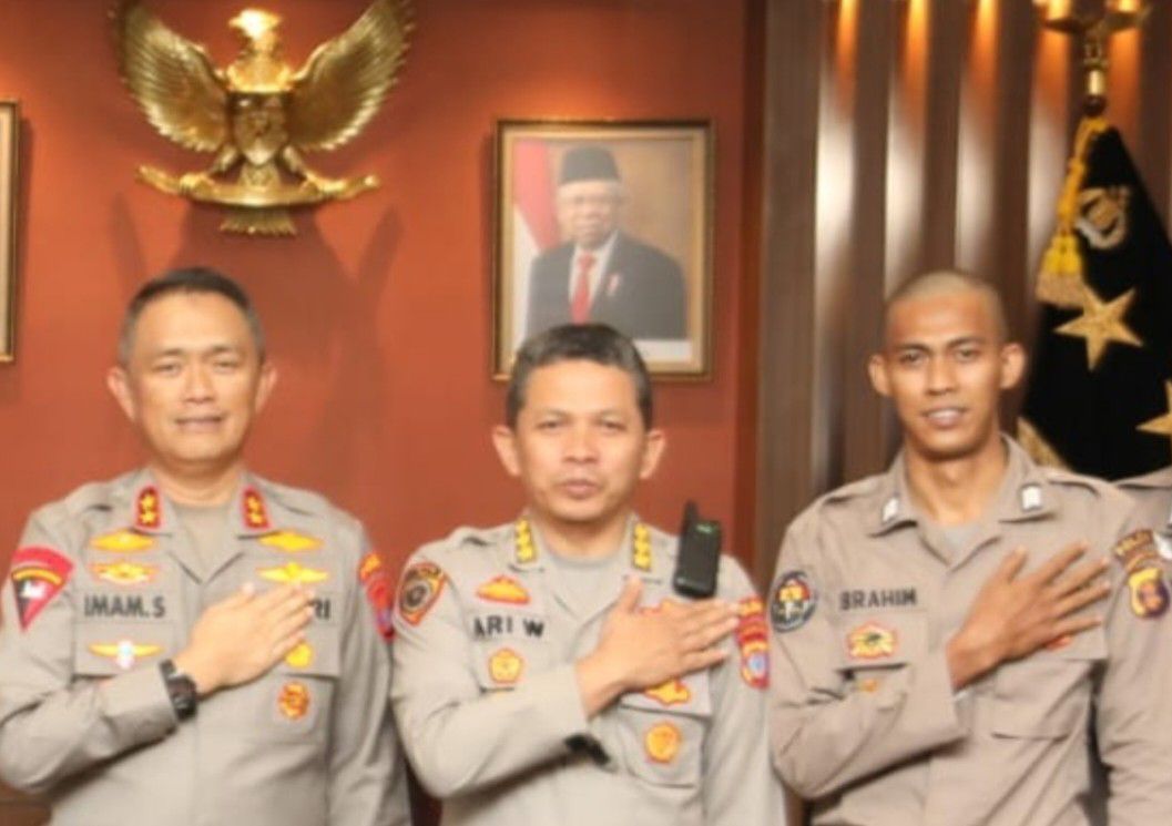 Buah Loyalitas dan Dedikasi, Bripka Ibrahim Lolos Sekolah Inspektur Polisi