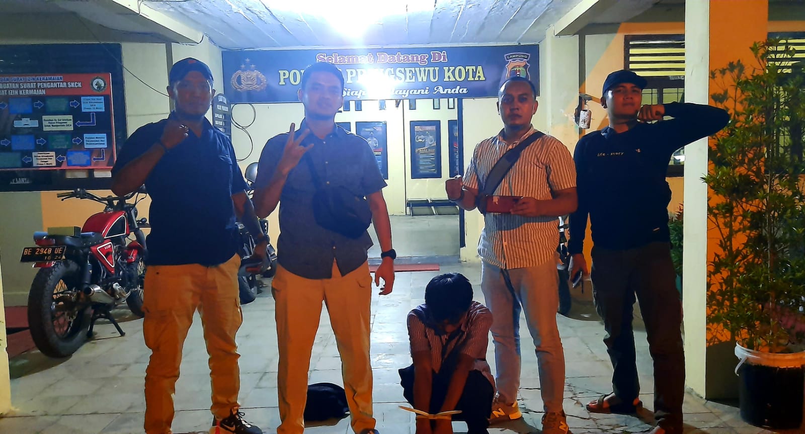 Mencuri Untuk Bayar Hutang, Pria Asal Tanggamus di Tangkap Polisi