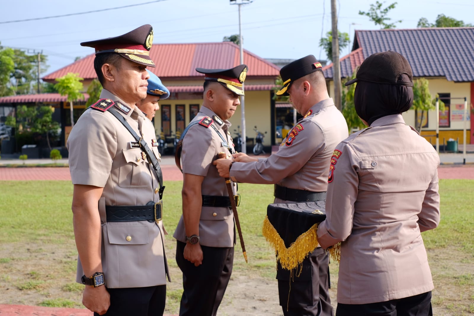 Kapolres Aceh Utara Pimpin Serah Terima Jabatan Wakapolres