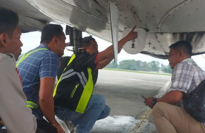 Kapolda: “Satu Orang Terkena Serpihan Kursi Saat Pesawat Trigana Air Ditembak KKB di Yahukimo”