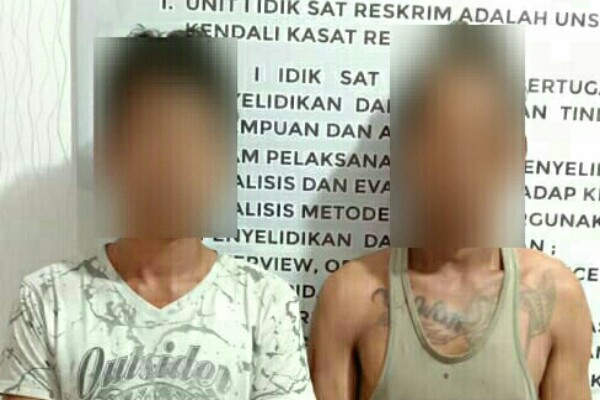 2 Pria Pelaku Pencurian di Rumah Warga di Melonguane, Ditangkap Polisi
