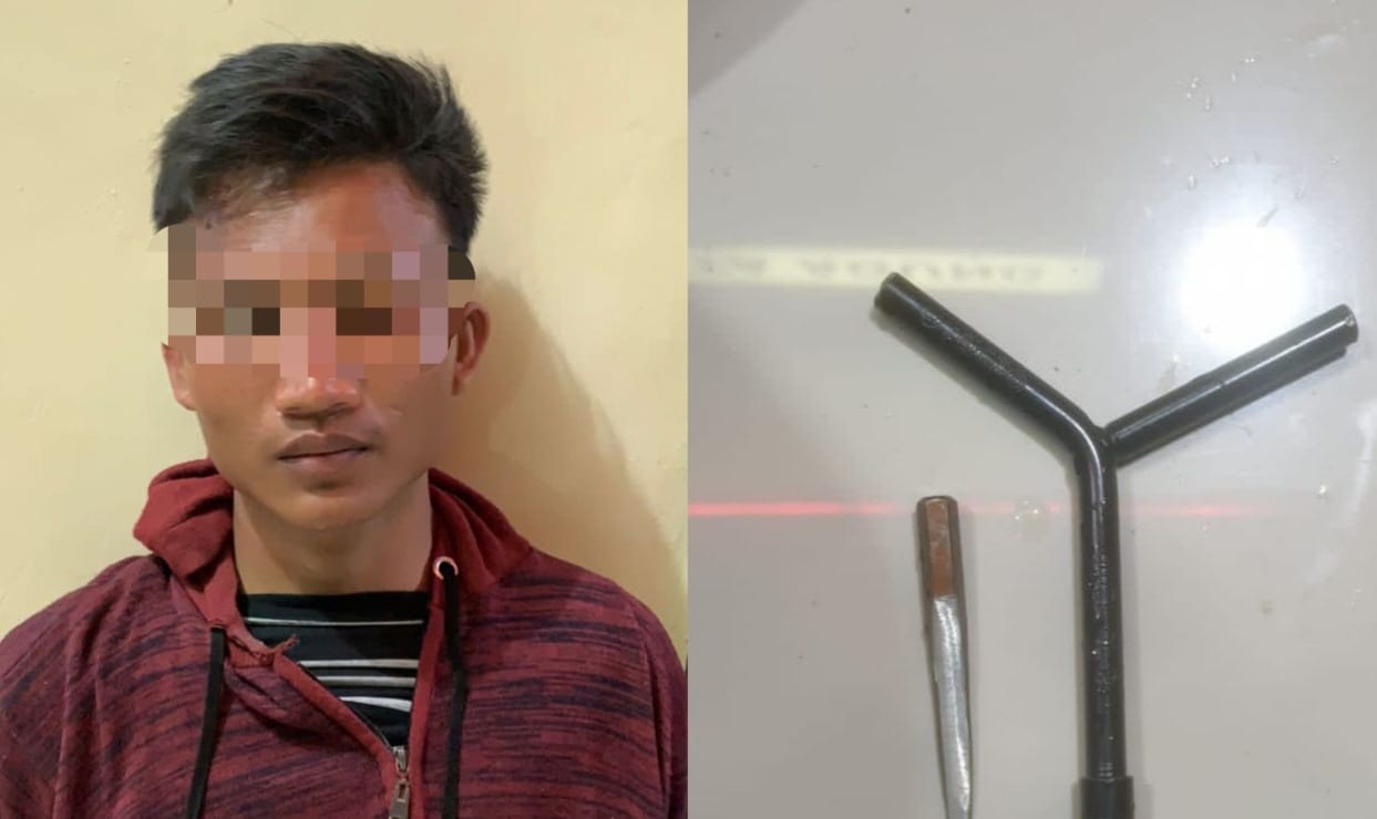 Tersangka Curanmor 16 TKP Lintas Kabupaten Dibekuk Tekab 308 Presisi Polres Tanggamus