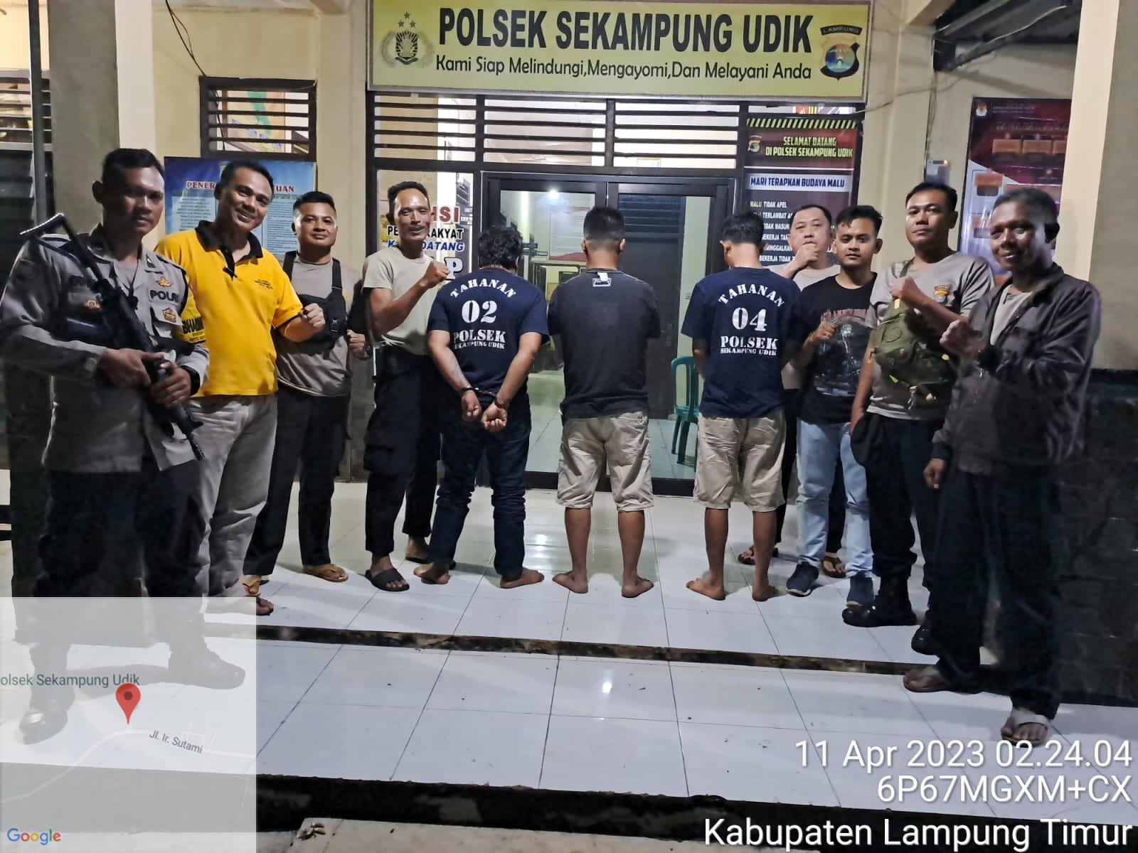 Terlibat Pencurian Dengan Kekerasan, 3 Pemuda Ditangkap Polres Lamtim