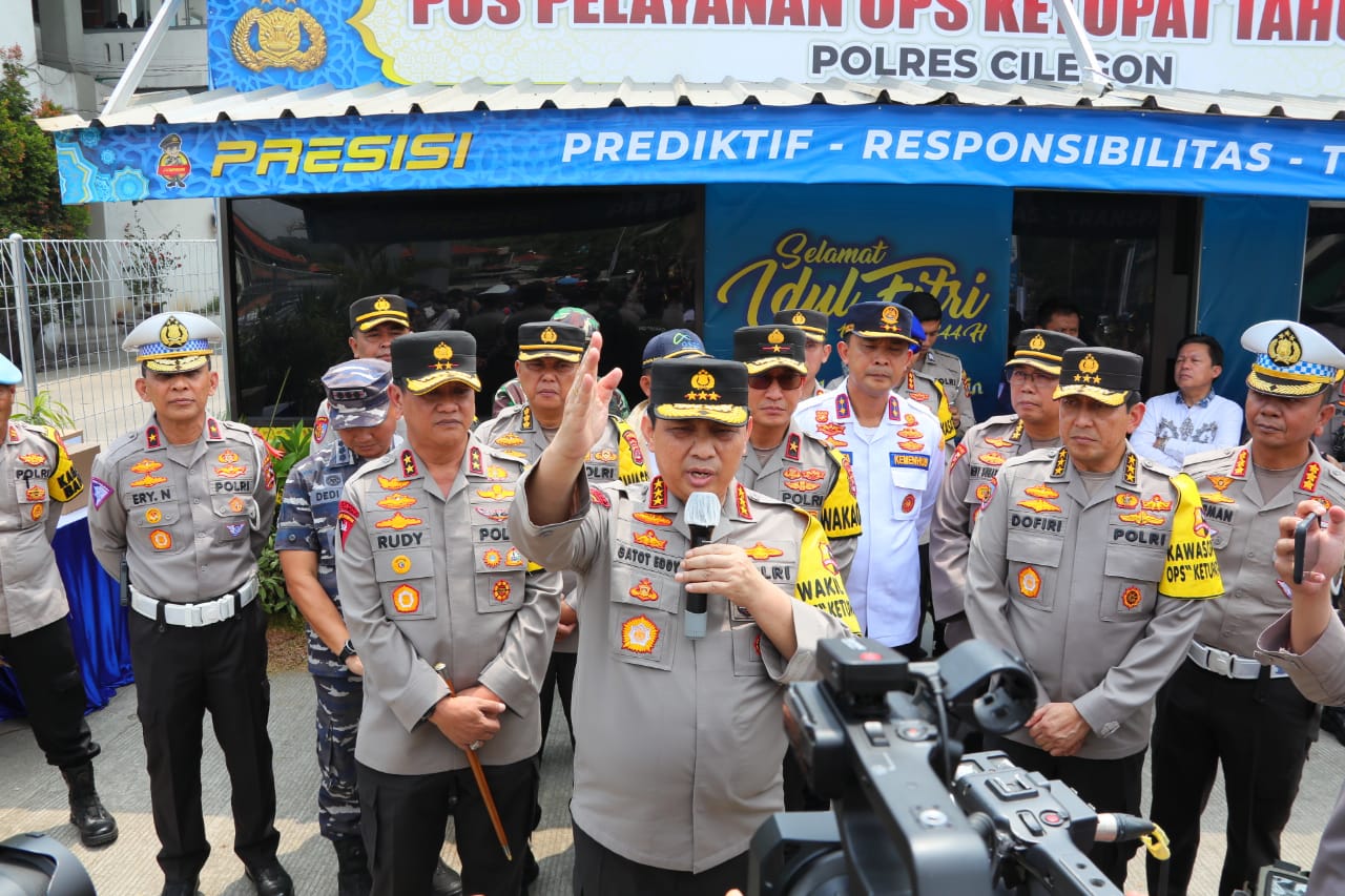 Wakapolri Pastikan Kesiapan Pengamanan Arus Mudik di Pelabuhan Merak