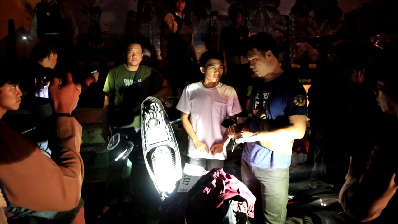 Amankan Wilayahnya, Polres Lampung Utara Gelar Patroli Gabungan Dan Razia