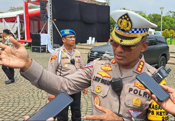 Polda Metro Menyiapkan Skema Rekayasa Lalin Arus Balik Lebaran.