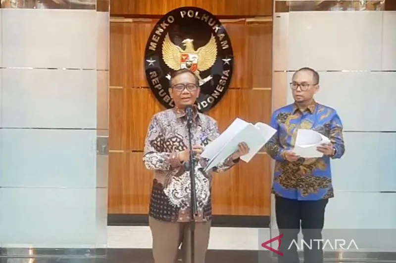 Pemerintah Resmi Bentuk Satgas TPPU Transaksi Janggal Rp349 Triliun