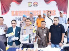 Press Release Kapolres Metro Bekasi Mengenai Penangkapan Dokter Gadungan