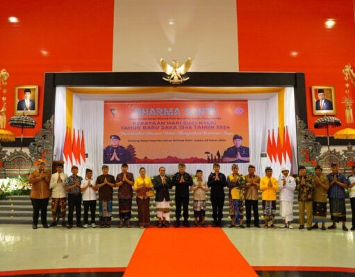 Korps Brimob Polri Gelar Dharma Santi Nyepi 2024