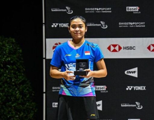 Gregoria Mariska Tunjung Runner Up Bulu Tangkis Tunggal Putri Swiss Open 2024