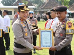 Berhasil Tangkap Pemakai Sabu, 12 Anggota Dalmas Dapat Penghargaan dari Kapolresta Surakarta