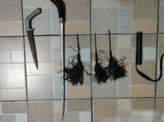 Polres Bitung Amankan Tiga Pria Bawa Senjata Tajam di Wangurer Utara