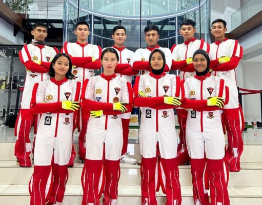 Personel Polri Wakili Indonesia dalam Piala Dunia Indoor Sky Diving