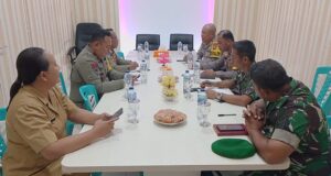 Polres Kepulauan Talaud Gelar Rapat Koordinasi Lintas Sektoral Ops Ketupat Samrat 2024