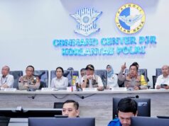 Kunjungan Menko PMK dan Menteri PPPA ke Command Center KM 29, Korlantas Paparkan Kemampuan Jelajah Drone Hingga 20 Kilometer