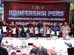 Jaringan Narkoba Fredy Pratama digrebeg Polisi, 4 Tersangka ditahan