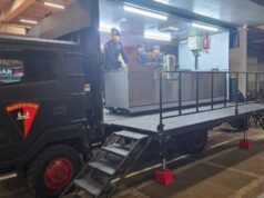 Brimob Banten Siagakan Kendaraan Dapur Lapangan Layani Pemudik
