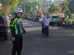 Satlantas Polresta Manado Tingkatkan “Pos Cakalang”, Antisipasi Kemacetan saat Lebaran