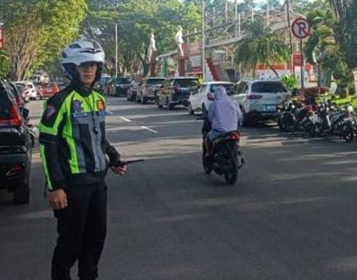 Satlantas Polresta Manado Tingkatkan “Pos Cakalang”, Antisipasi Kemacetan saat Lebaran