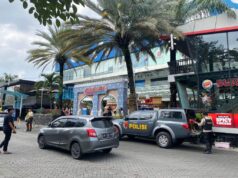 Musim Libur Lebaran, Polresta Surakarta Terjunkan Unit K9 Lakukan Sterilisasi Mall yang Ada di Kota Solo