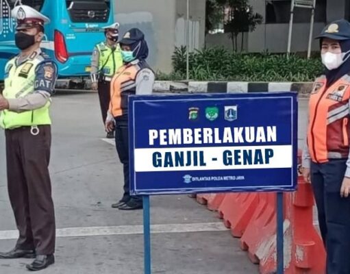 Ganjil Genap di Jakarta Kembali Diberlakukan Hari Ini