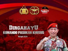 Ulang Tahun Kopassus Ke-72, Kapolri Ucapkan Selamat