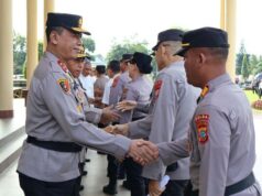 Halalbihalal Bersama Personel, Kapolda Sampaikan Terima Kasih Perayaan Idul Fitri 1445 H di Sulut Berjalan Aman