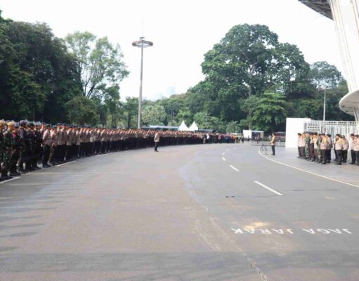 Amankan Pertandingan Persija vs Persis Solo di SUGBK, Polrestro Jakpus Turunkan 2.404 Personel Gabungan