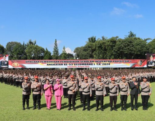 2 Ribu Bintara Ikuti Pendidikan Sekolah Perwira Angkatan Ke-53 di Setukpa Lemdiklat Polri
