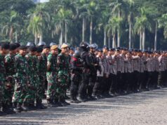 3.643 Personil Gabungan TNI – Polri Siap Amankan Aksi Unjuk Rasa Hari Ini