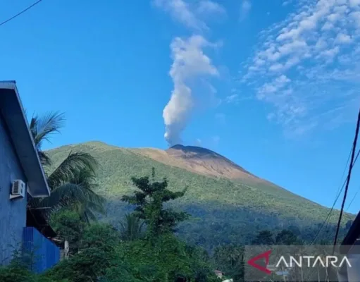 BPBD: Antisipasi Ancaman Gunung Api Gamalama Ternate
