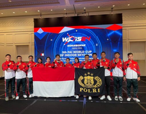 Tim Nasional Indoor Skydiving Indonesia Meraih Prestasi Pada Kejuaraan Asia