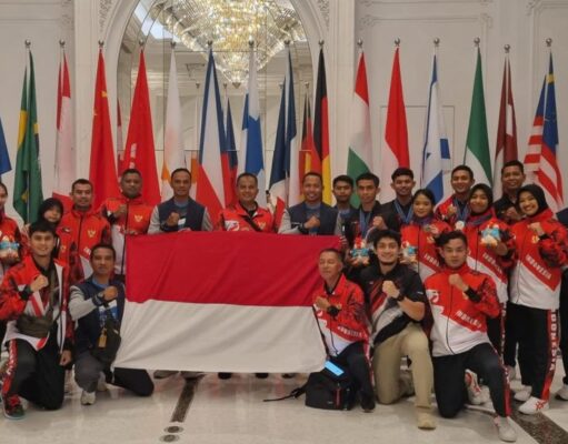 Personel Polri Harumkan Nama Indonesia, Sabet Juara 2 dan 3 Kejuaran Asia Indoor Sky Diving
