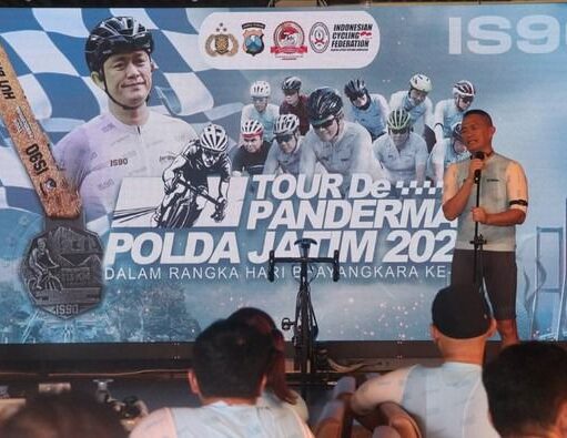 Peringati HUT Bhayangkara Ke – 78, Polda Jatim Gelar Tour de Panderman