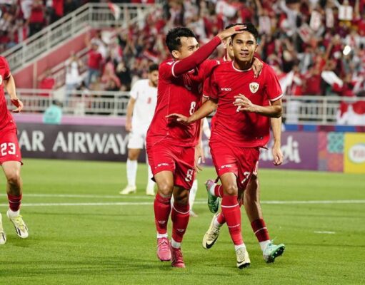 Timnas Indonesia Lolos ke Perempat Final Usai Bantai Yordania 4-1