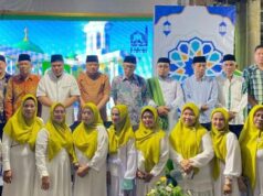 Polsek Singkil Gelar Pengamanan Halal bi Halal dan Pelantikan Majelis Ta’lim Al-Maghfirah