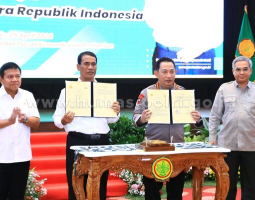 Kementan Gandeng Polri Tingkatkan Ketahanan Pangan
