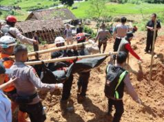 Polres Garut Bersama Tim SAR Gabungan Berhasil Menemukan 2 Korban Tanah Longsor