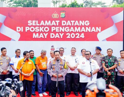 Komitmen Kapolri di Aksi May Day: Bentuk Timsus untuk Lindungi dan Kawal Hak Buruh